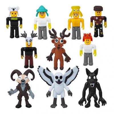 Set di 10 Action Figure 99 Notti nella Foresta - Cervo, Gufo, Ariete e Mostro Giocattoli per Bambini e Collezionisti