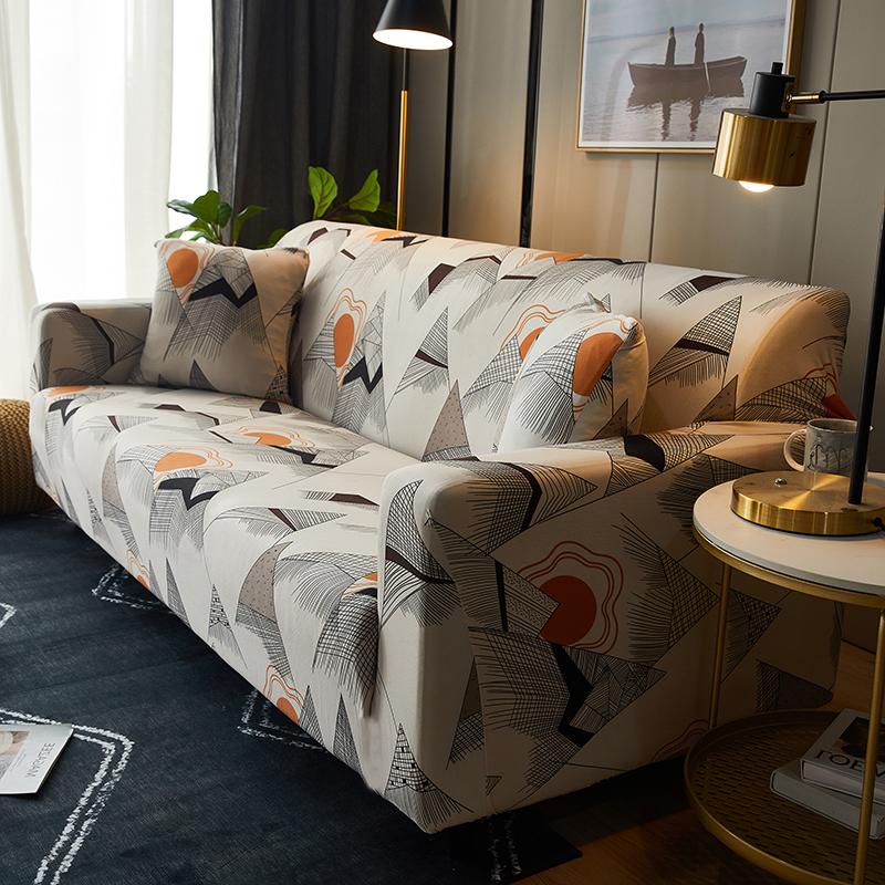 Stretch Couch Cover All-Inclusive Sofa Slipcovers For Kids Pets Washable Universal Furniture Protector With Elastic Bottom