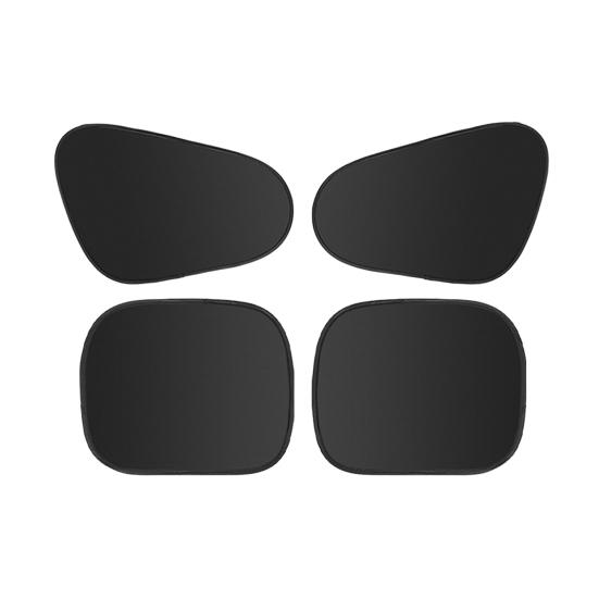 2/4Pcs Car Window Shades UV Rays Sun Protection Heat Blocking Privacy Protection Universal SUV Truck Automotive Front Rear Window Glass Sun Shield