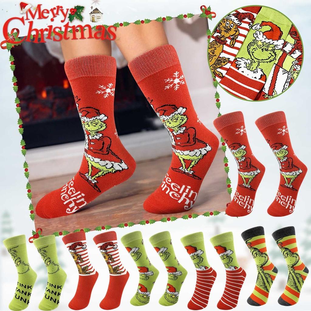 Neutral Christmas Socks Socks Elk Stockings Gift