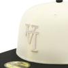 New Era 59FIFTY Los Angeles Dodgers ONSPOTZ LA Size 7 59Fifty Up Side Down Side MLB Los Angeles Dodgers Cap, Exclusive, Chrome/Black, 2, 3/4, Patch,