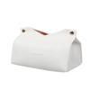 Solid Color Napkin Holder Multi-purpose Tissue Paper Storage Bag Dustproof Tissue Box  Desktop