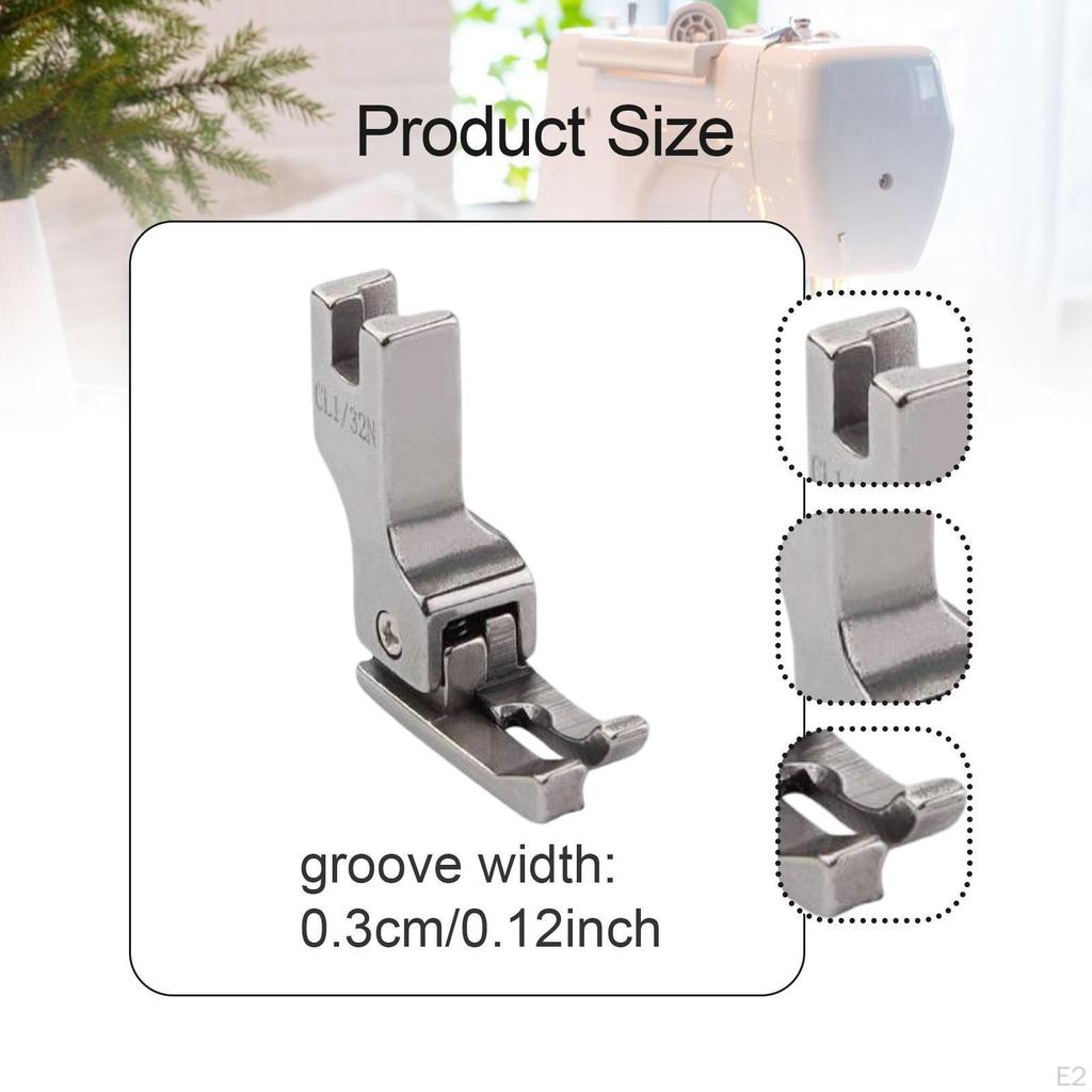 Rowkowana stopka dociskowa Łatwa w montażu Pomocnicza Solidna Część zamienna Uniwersalna Metalowa do komputerów Płaskich