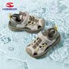 Kids Closed Toe Sport Sandals Anti-Collision Breathable Mesh Beach Shoes Hook And Loop Summer Outdoor Water Shoes For Boys Girls