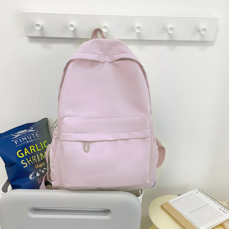 

Легкий Рюкзак для Учащихся Средней Школы, Учащихся Младшей Средней Школы и Студентов Колледжа, Новый Рюкзак в Японском Стиле, Однотонный Школьный Рюкзак