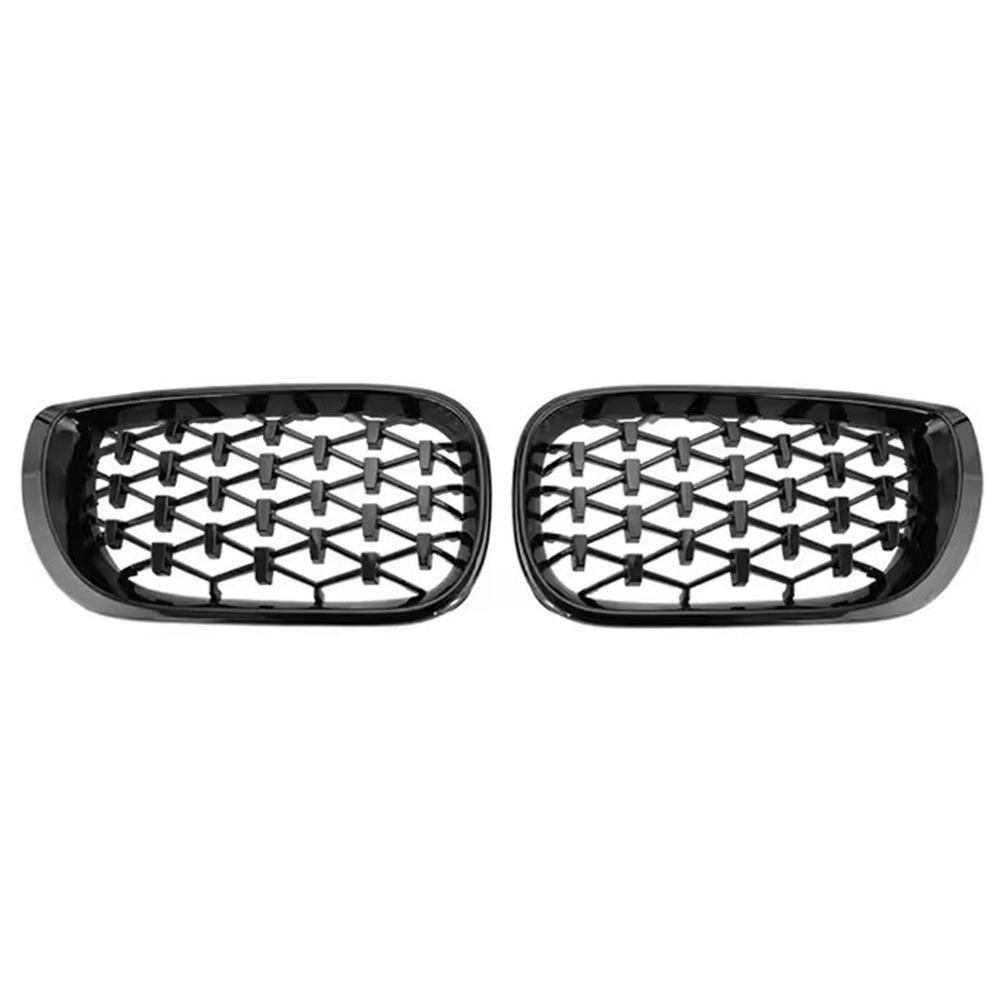 Lesklá černá mřížka s hvězdami pro BMW řady 3 E46 (2002-2004) 4-dveřový.