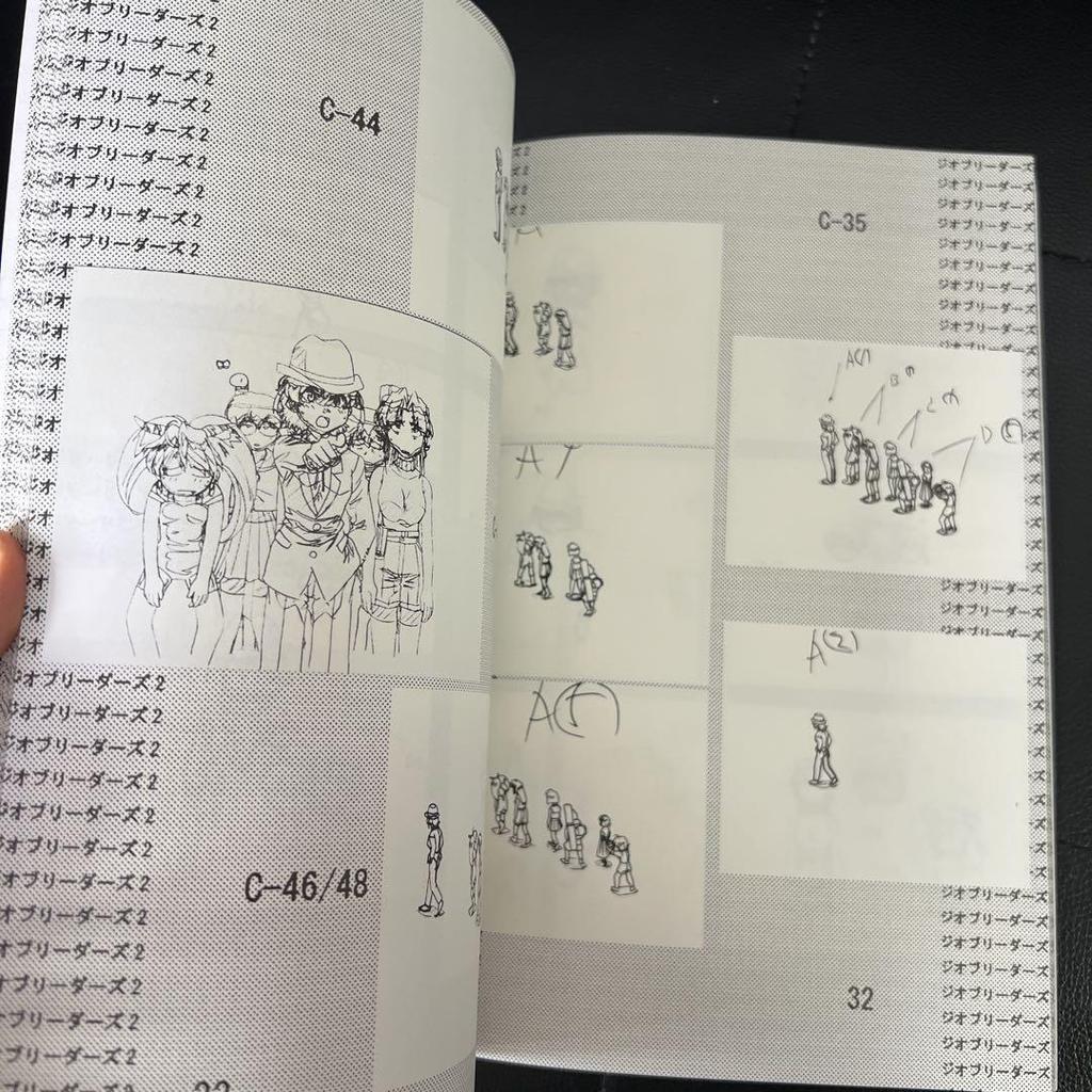 [USED] Geobreeders 2 Original Artwork Collection Rare Retro Doujinshi
