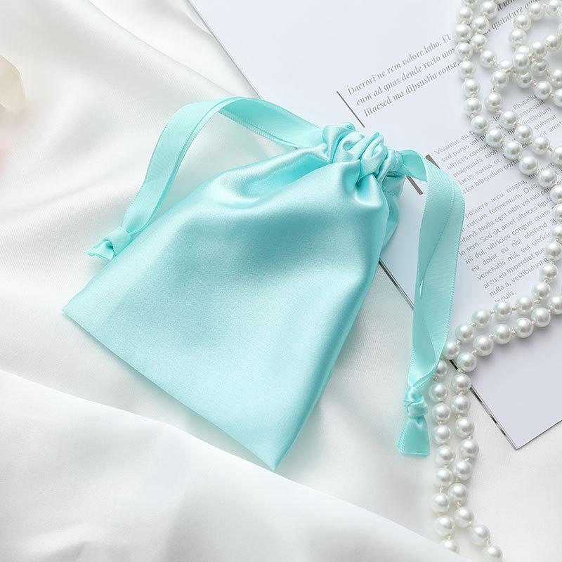 Confezione Regalo Sacchetto di Seta Artificiale Sacchetto Antipolvere Sacchetto per Passeggino Coulisse Accessori Personalizzati