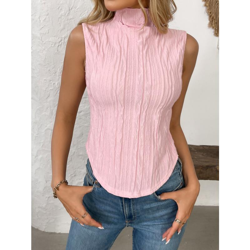 Damen Sommer Neu Sexy Hottie Ärmellos Kurzes Tanktop