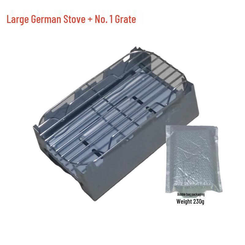 OEING Outdoor Folding Alcohol Wax Stove 114x95x30mm