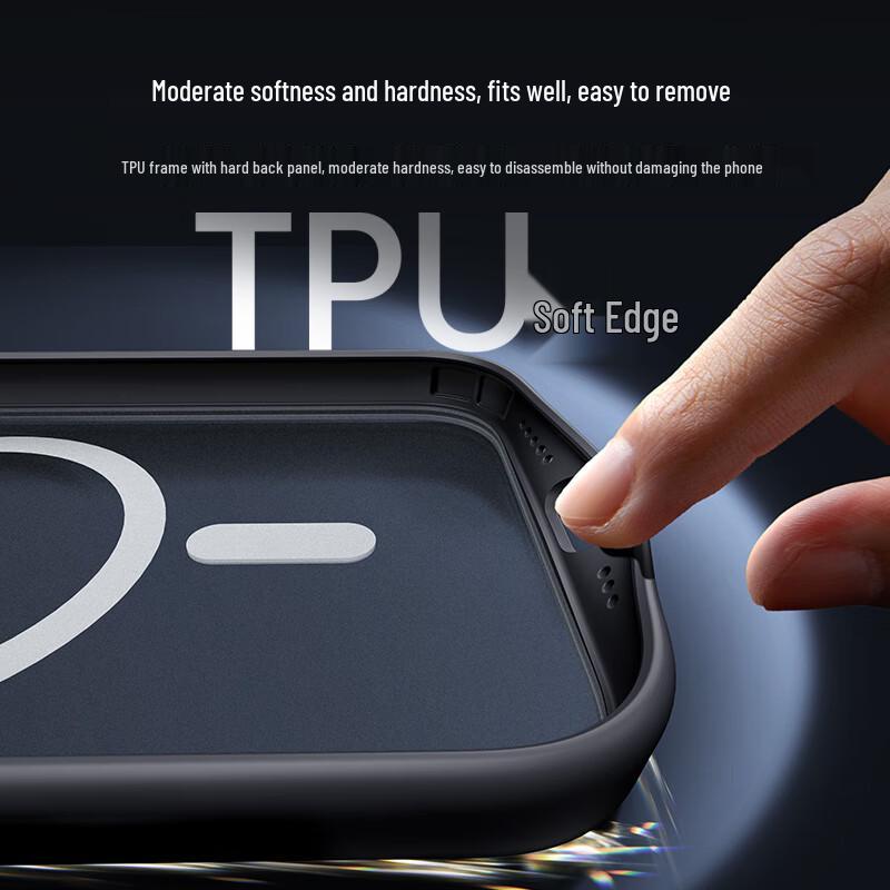 Ugreen MagSafe Compatible Frosted Phone Case for iPhone 15