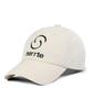 Seleute Basic Logo Ball Cap Unisex Vanilla Cream