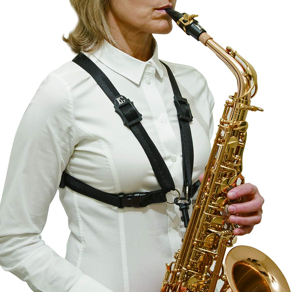 BG (BeeGee) HARNESS AltoTenor Saxophone Size (LADIES) Snap Hook S41SH