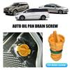 Oil Sump Drain Screw KX6Z6730B Engine Drain Valve BC3Z6730A Nylon for Ford Explorer 2020-2025 for Lincoln Navigator 2018