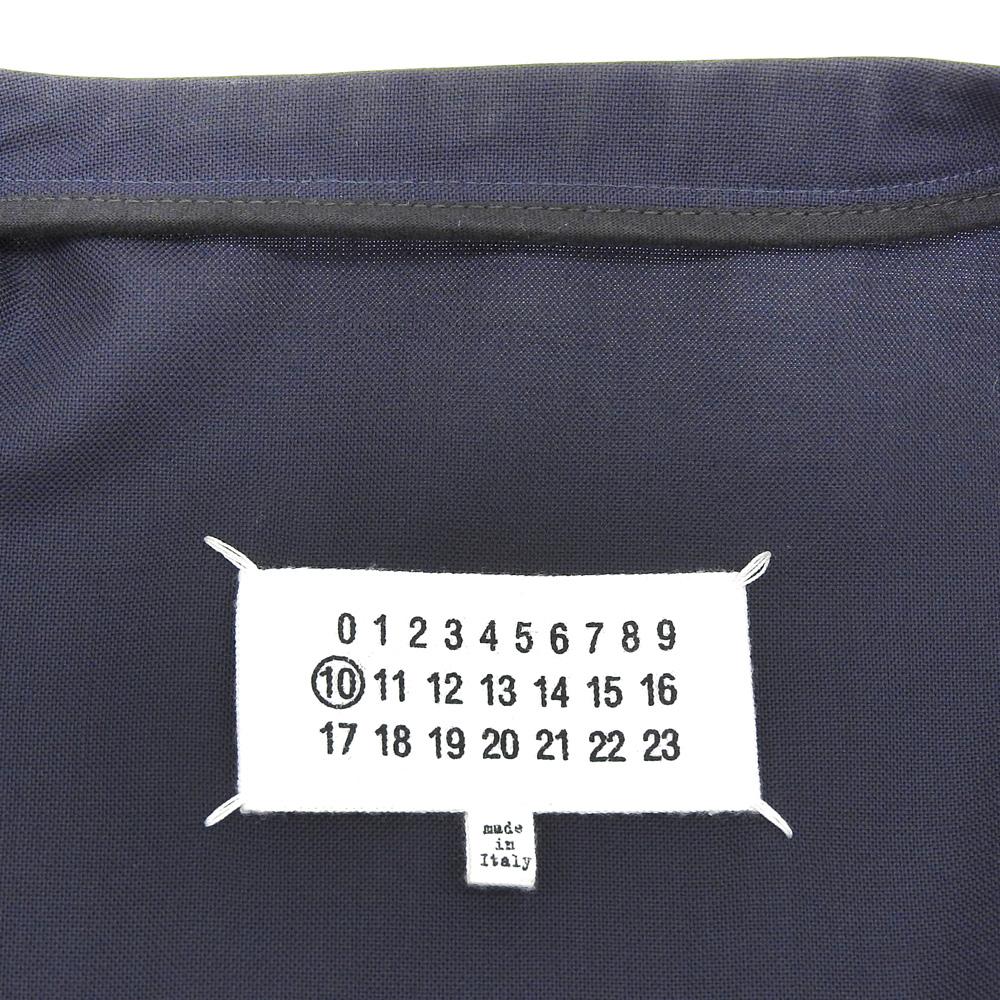 Maison Margiela Excellent condition collarless jacket, men's, navy, size 50, 18AW S50BN0357 Jacket 50 NavyUsed
