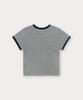 Sseomweeobeoteo Wave Logo Ringer Top - Gray(Black)