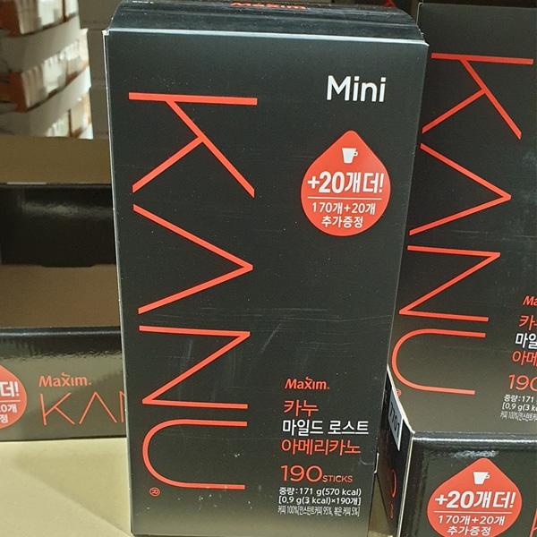 Maxim KANU Mini Mild Roast Americano 0.9g x 190 Sticks One thing