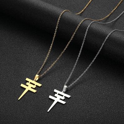 Vintage Tokio Hotel náhrdelník z nerezové oceli náhrdelníky s přívěskem obojek Muži ženy šperky doplňky