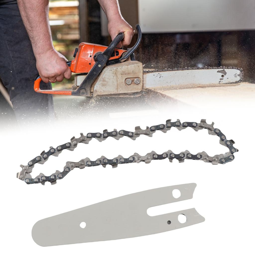 Chain   Bar Combo Manganese Steel   Speed High Hardness   Cutting Chainsaw Chain   Bar Replacement