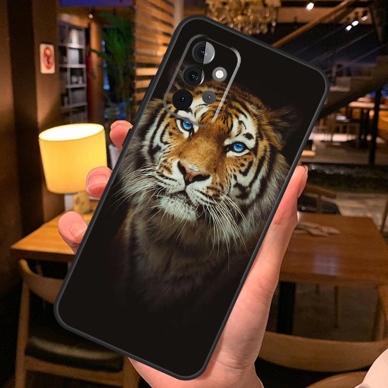 Animal Tiger Case For Samsung Galaxy A36 A56 A26 A16 A06 A53 A33 A13 A12 A32 A52 A55 A35 A15 A54 A34 A14