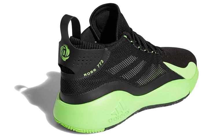 adidas D Rose 773 2020 'Black Team Solar Green' FZ1268