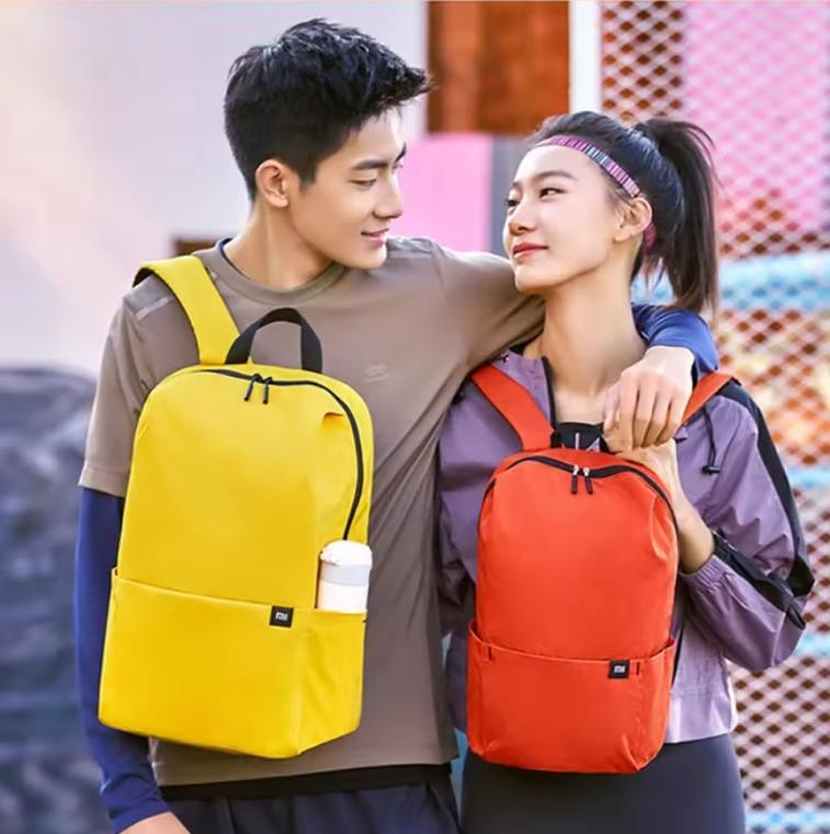 Original Xiaomi Mi Kleiner Rucksack Stadt Freizeit Reise Sporttasche 10L Wasserdichte Tasche Unisex Mehrfarbige Kombination Intelligente Tasche