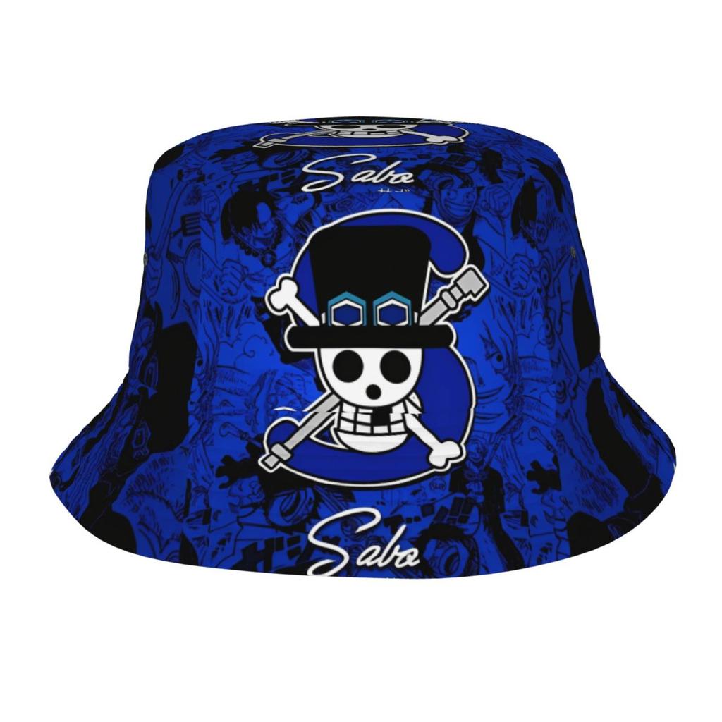Japonia Anime Zoro Luffy Czapki Bucket Hat z Czaszką dla Kobiet Mężczyzn Letnia Jednoczęściowa Kapelusz Floppy Unikalna na Sporty na Świeżym Powietrzu Kapelusz Wędkarski Ispoti