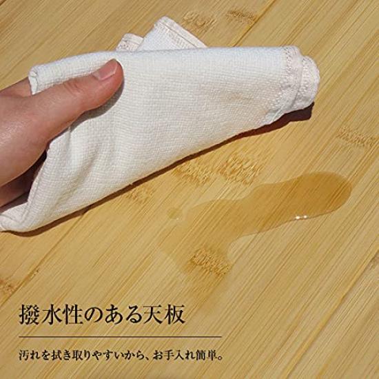 Vikbart bambubord 100 M.O.L MOL-G302