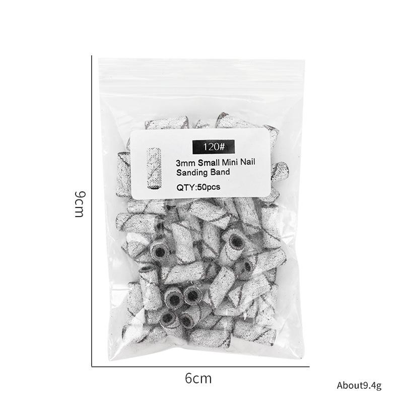 Set Manichiură Mini Bandă Abrazivă pentru Unghii și Mandrină