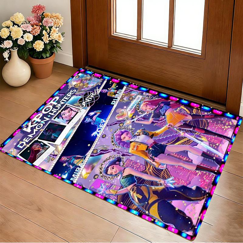Kpop Stars Living Room Non-Slip Area Rug Soft Carpet for Bedroom Game Playroom Sofa Office Home Decor Doormat Christmas Gift C9211302