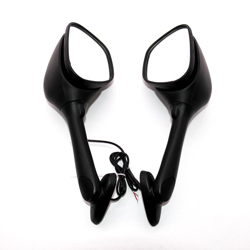 Rearview Mirror with Lights for Suzuki GSXR1000 2005-2006 - Sports Car Style Reflectors