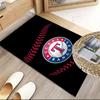 Texas Baseball  Carpet, Kitchen Rugs, Yoga Mat, Non-Slip Mats, Rug for Bathroom, Living Room Bedroom, Camping Rugs Christmas Gift