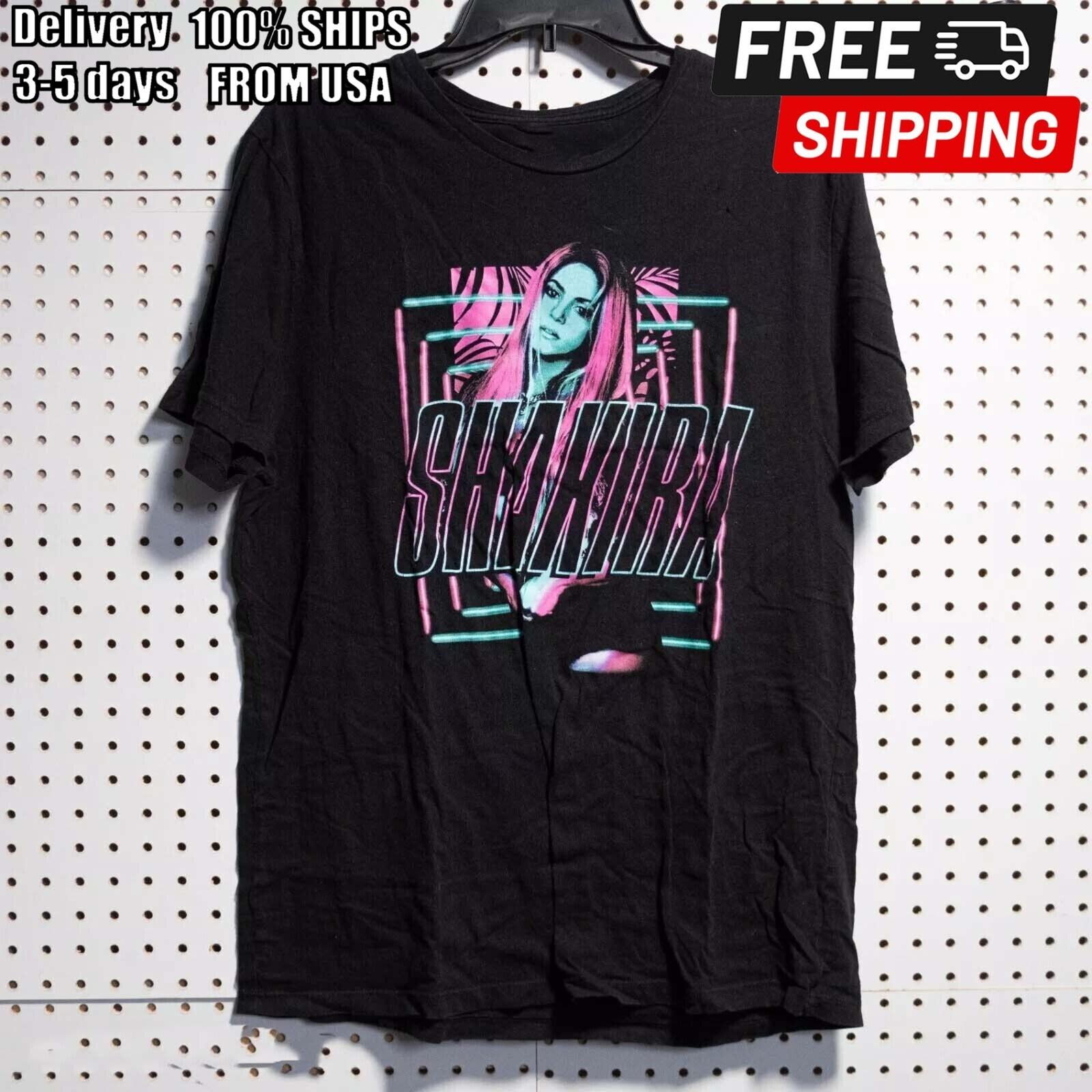 Merry Christmas Shakira Full Size Cotton Black Shirt PP1364 XXL