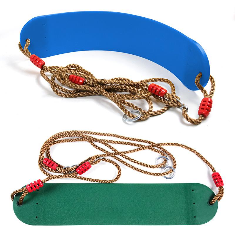 Children's Outdoor Soft Swing Obstacle Walking Flat Belt Swing EVA Soft Board Swing