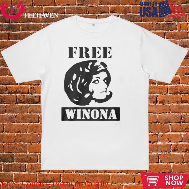 Роберт Рич Свободная Вайнона Райдер Футболка Унисекс Футболка L