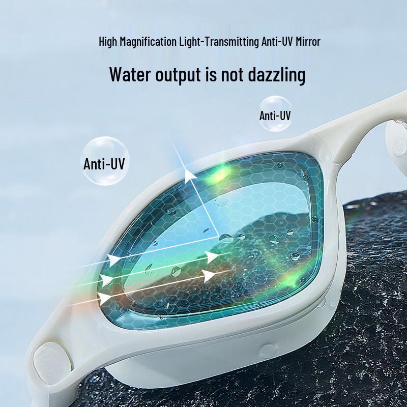 JD Retail High-Definition Anti-Fog Swimming Goggles