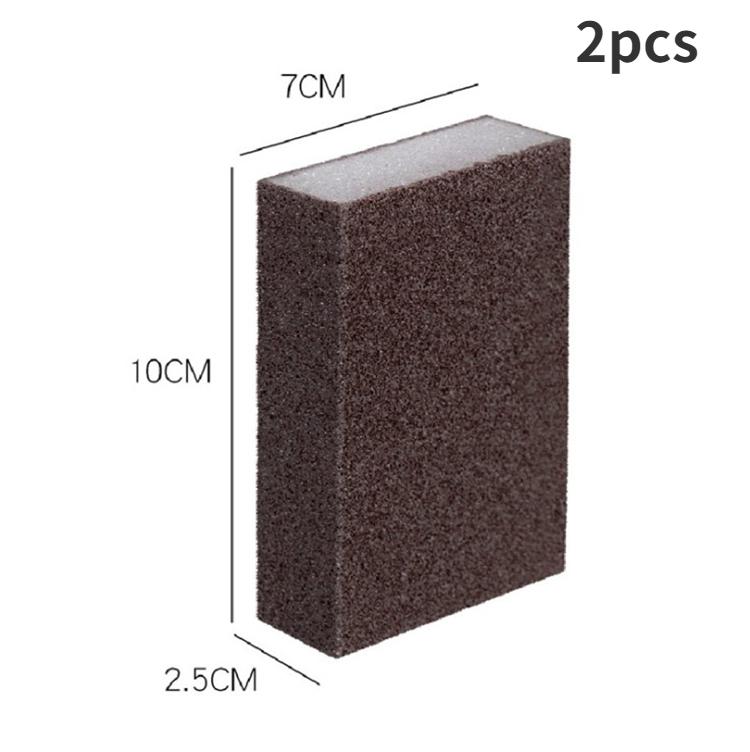 Sponge Magic Eraser Descaling Emery Cleaning Brush Silicon Carbide Descaling Cleaning Brush Stove Top Pot Kitchen Tools
