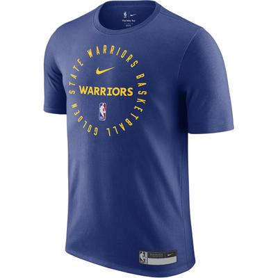 Golden State Warriors Dri-Fit NBA FW24 Fashion Logo Feuchtigkeitsableitendes Kurzarm Atmungsaktives T-Shirt Herren T-Shirts Tiefblau HF1421-495