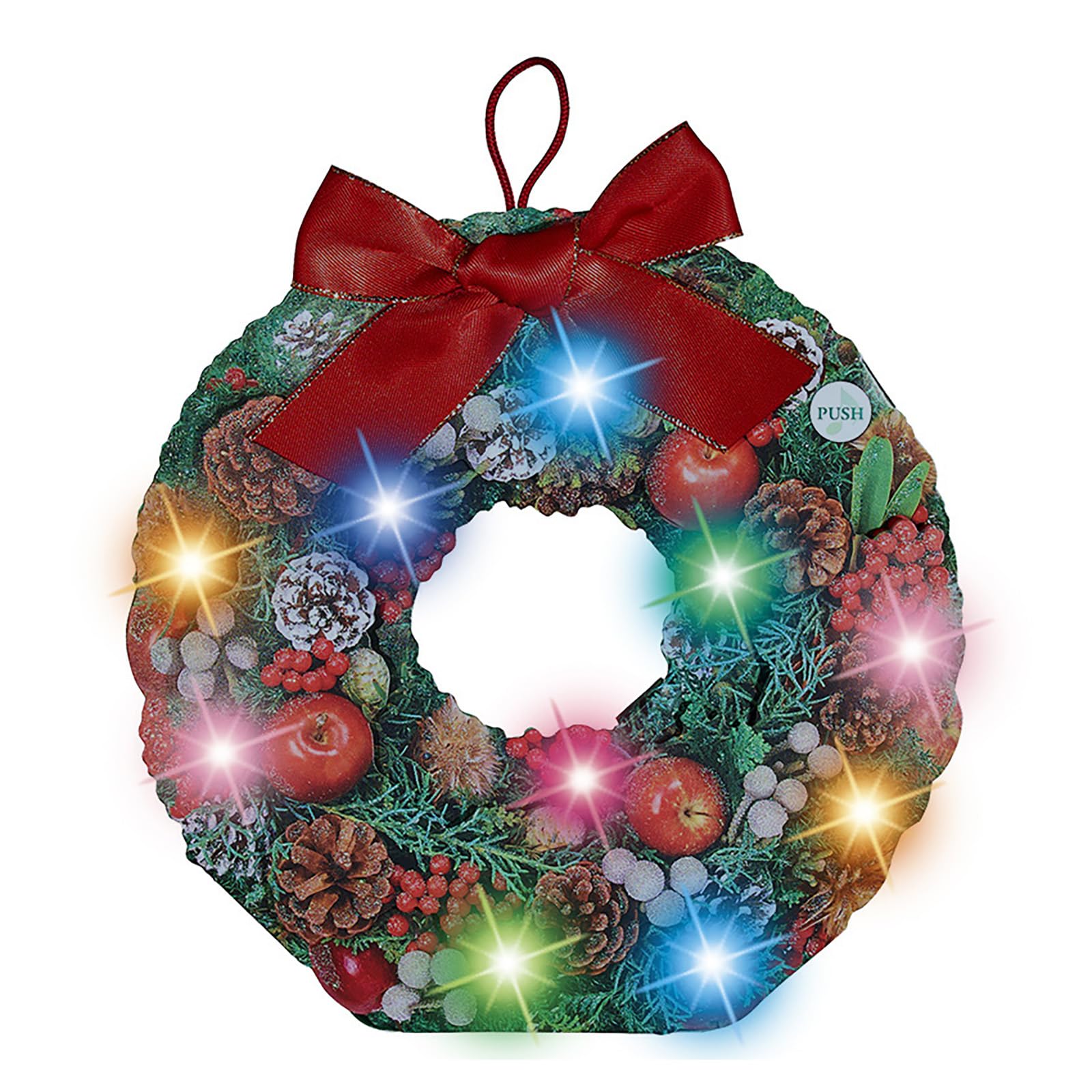 

Sanrio Christmas Message Christmas Lights Melodies Wreath JXPM 243981 Card, Card, & 6-5 зелёный