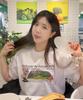 BERNI Jeju Welcome To Short Sleeve T-Shirt (White)