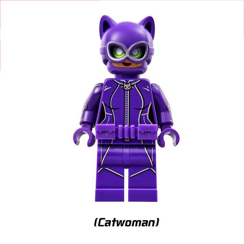 Batman Building Joker Blocks Minifigure Bricks Action Figures Educational Toys