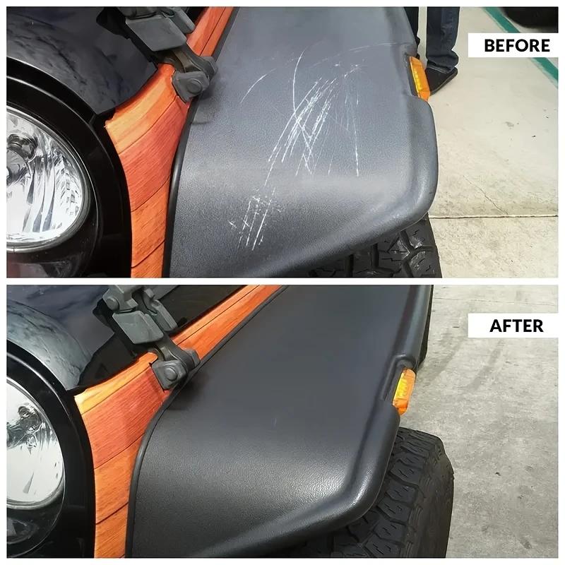 Lešticí sada na opravu škrábanců v interiéru auta, vhodná pro opravu plastových dílů auta, kůže, pneumatik, opravu drobných škrábanců