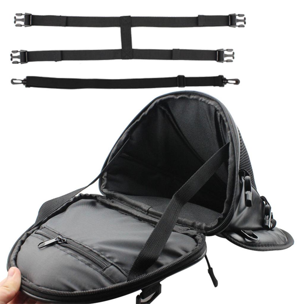 Motorcycle Bag Large Capacity Anti Skid PU Waterproof Lightweight Motorbike Tail Bag