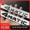 acurcv1 GLB W211 For Mercedes Benz A B C E G S ML SL CL GLA CLA Class AMG 4MATIC 4 MATIC Trunk Chrome Matte Black Letters Emblem Badge s