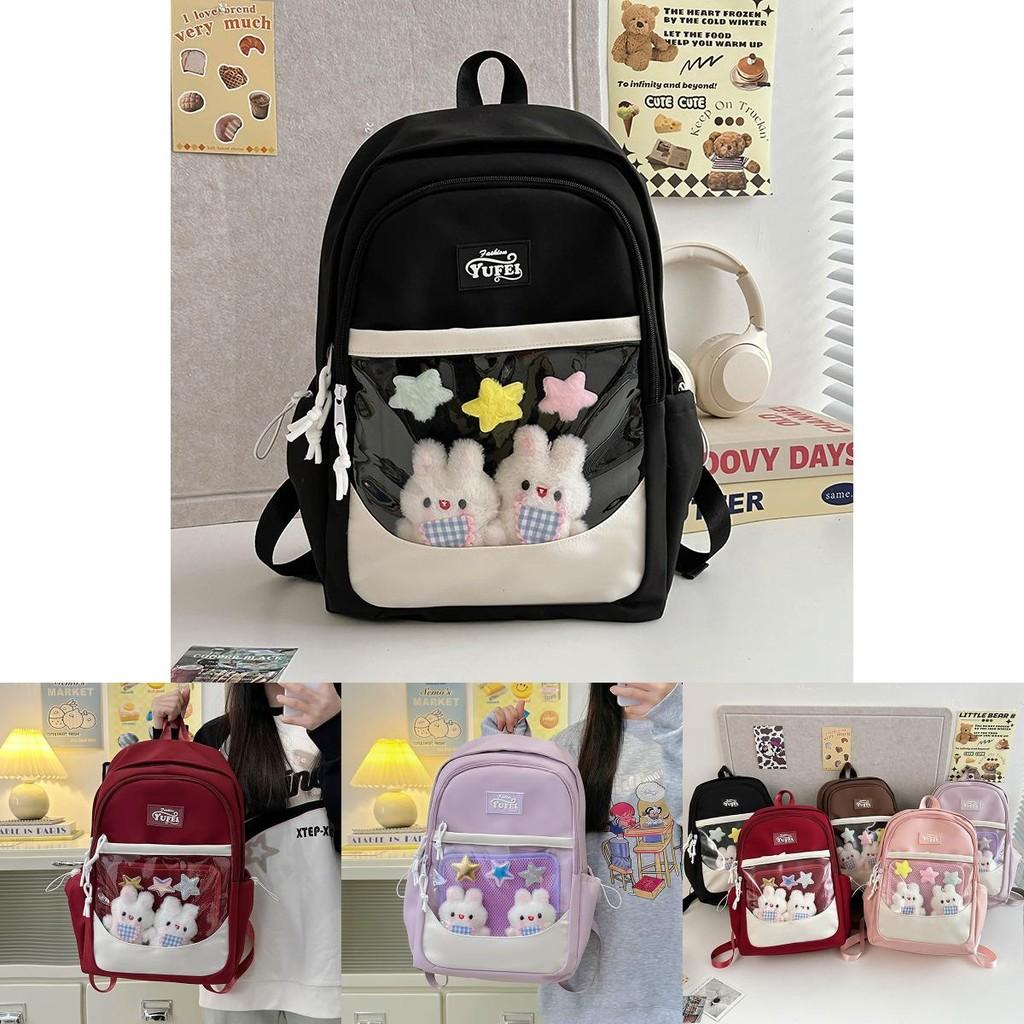 Stylish Large Capacity Nylon Backpack For Students Perfect For School And Outdoor Activities