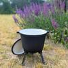Enameled Cast Iron Pot with Lid 8L