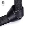 LAORENTOU Men's Genuine Leather Belt Strap for Automatic Buckle