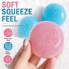 Soft Ball Squeeze Toy Anti-stress Fidget Squeeze Toy Kawaii Stress Ball Toy  Stress Relief