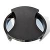 Adjustable Shape Coffee Table High Gloss Black