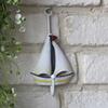 Wooden Wall Hook, Mediterranean Style Decorative Coat Hook, Sturdy Durable Wall Hanger for Home Decor Keys Umbrellas Scarves